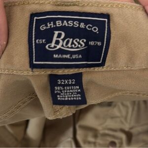 G.H. Bass & Co. Khaki Pants